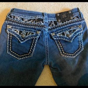 Miss me skinny crop jeans